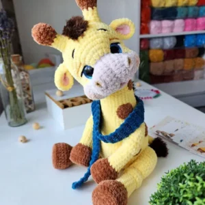 Receita Girafa Amigurumi