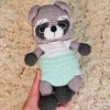 Receita Guaxinim Amigurumi