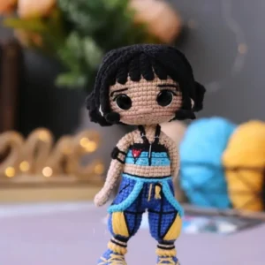 Receita K-Pop Zoey Amigurumi