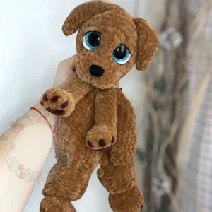 Receita Naninha Cachorro Amigurumi
