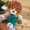 Receita Naninha Leão Amigurumi