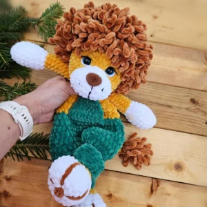 Receita Naninha Leão Amigurumi