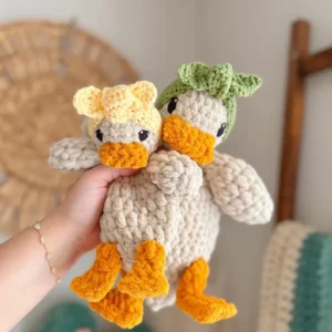 Receita Naninha Pato Amigurumi
