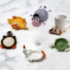 Receita Porta copos 6 em 1 Amigurumi