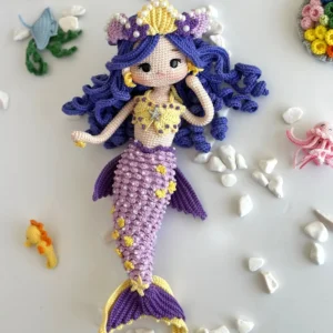 Receita Sereia Amigurumi