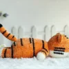 Receita Tigre Deitado Amigurumi