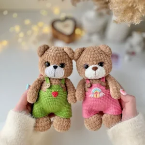 Receita Ursinho Amigurumi
