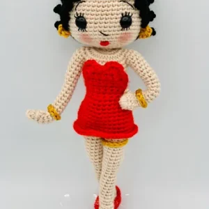 Receita betty boop Amigurumi